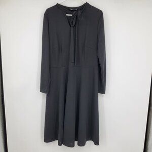 Eloquii Black Midi Dress